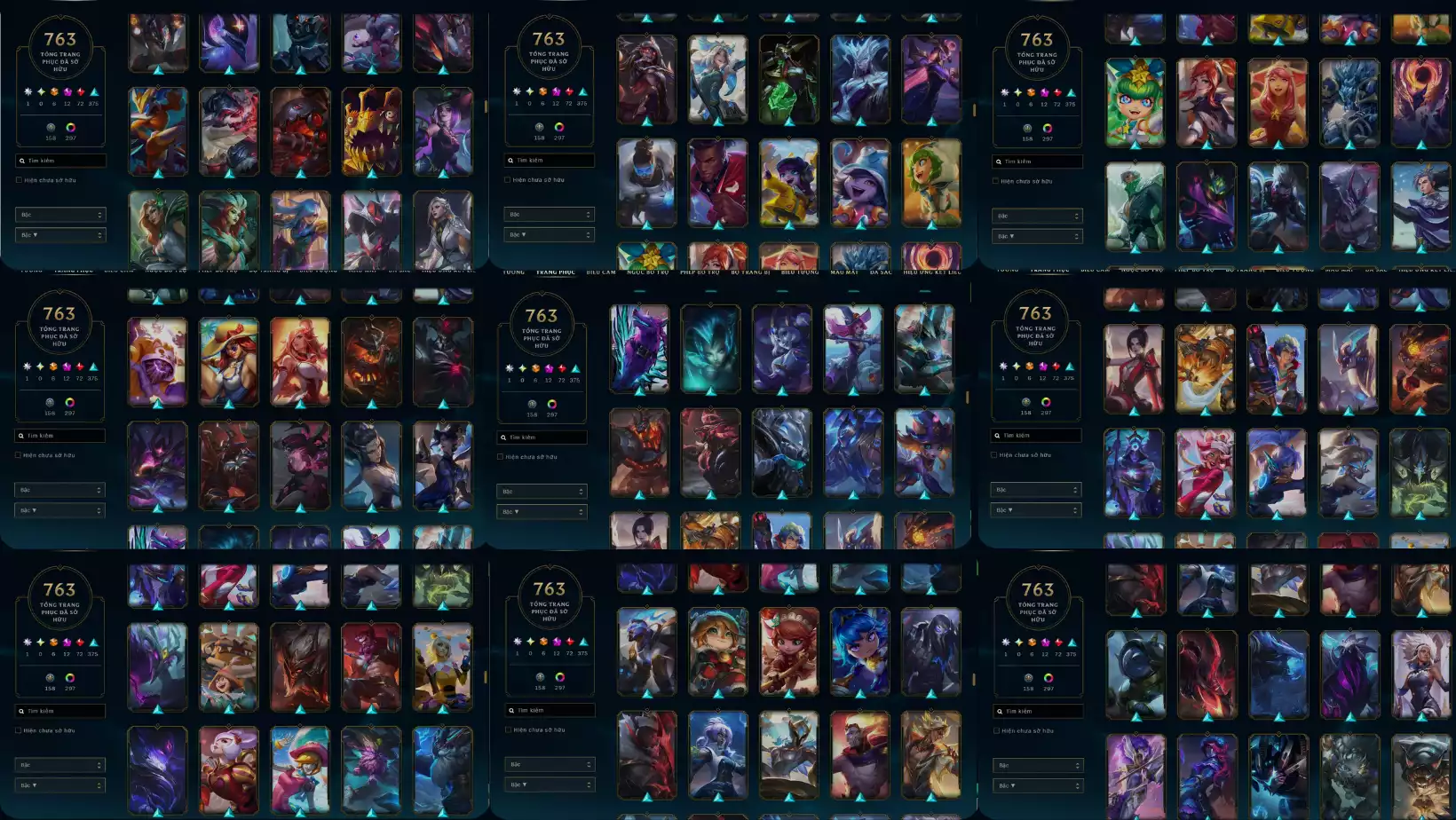 Ảnh LOL 763 SKIN AHRI HUYỀN THOẠI BẤT TỬ GÓI 60k RP FULL ĐA SẮC TRÁC VIỆT  BIỂU CẢM ĐẠI CAO THỦ  TFT  SÂN HUYẾT NGUYỆT  THÔNG TIN HỖ TRỢ ĐẦY ĐỦ!
